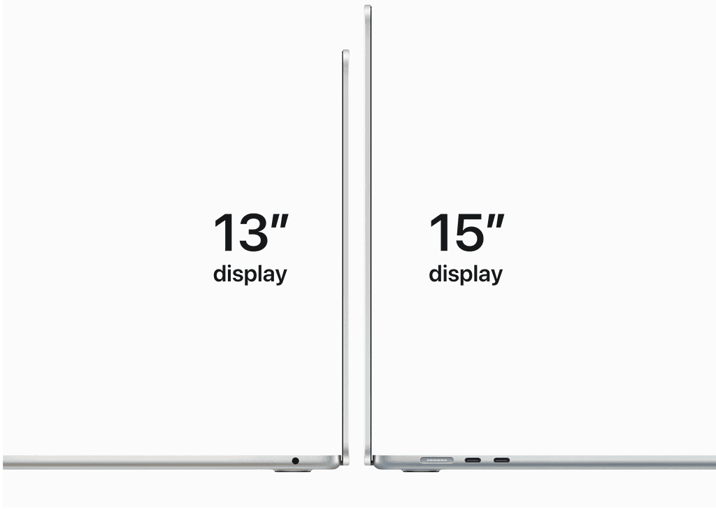 13 inch vs 15-inch MacBook Air M4